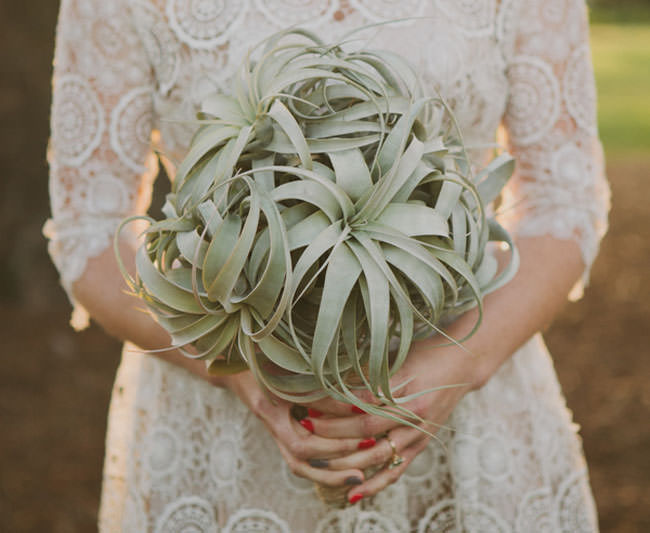 airplant-bridal-bouquet